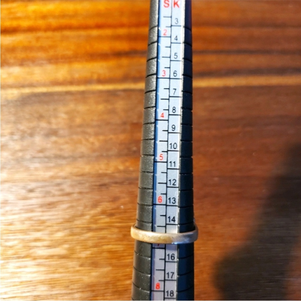 Sterling Silver Yellow Jade Ring - image 3